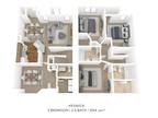 Keswick Village Apartments and Townhomes - Three Bedroom 2.5 Bath Townhome