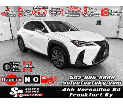 2021 Lexus UX 250h F SPORT AWD is a White 2021 250h F SPORT SUV in Frankfort KY