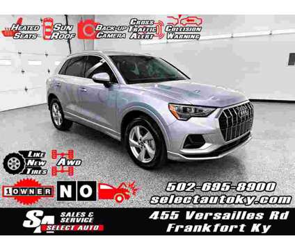 2020 Audi Q3 Premium quattro is a Silver 2020 Audi Q3 SUV in Frankfort KY