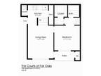 The Courts at Fair Oaks - 1BR 1BA (550sf)