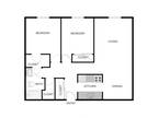 Central Park Apartments - Two Bed 1 Bath A