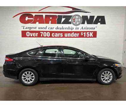 2015 Ford Fusion S is a Black 2015 Ford Fusion S Sedan in Chandler AZ