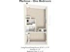 Markvue Apartments - 1 Bedroom 1 Bath
