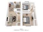 Arbors at Edenbridge Apartments and Townhomes - Two Bedroom 1.5 Bath Townhome -