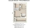Lincoln School Apartments - 3 Bedroom