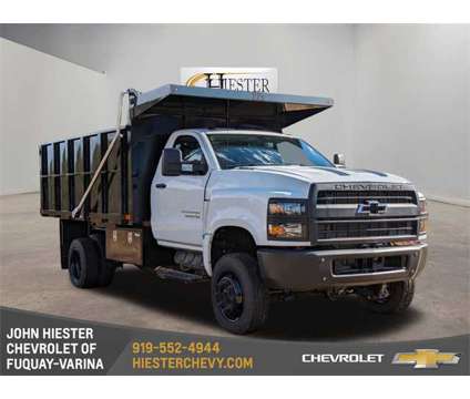 2023 Chevrolet Silverado 4500HD Work Truck is a White 2023 Chevrolet Silverado Truck in Fuquay Varina NC