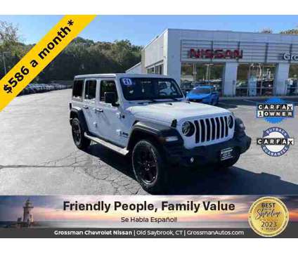 2021 Jeep Wrangler Unlimited Sport Altitude is a White 2021 Jeep Wrangler Unlimited SUV in Old Saybrook CT