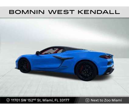 2023 Chevrolet Corvette Z06 is a Blue 2023 Chevrolet Corvette Z06 Convertible in Miami FL