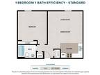 The Reserve at Wyomissing - 1 Bedroom 1 Bath Efficiency Standard