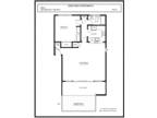 Crestview Apartments - Plan B: 1 Bed 1 Bath