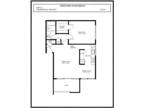 Crestview Apartments - Plan C1: 1 Bed 1 Bath