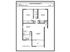 Crestview Apartments - Plan D1- With Washer and Dryer