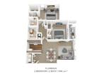 Tuscany Pointe at Boca Raton Apartment Homes - Two Bedroom 2 Bath- 1106 sqft