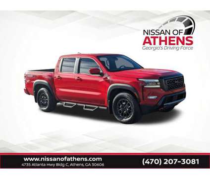 2024 Nissan Frontier PRO-X is a Red 2024 Nissan frontier Truck in Athens GA
