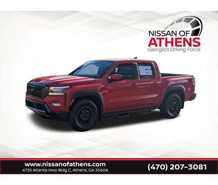 2024 Nissan Frontier PRO-X is a Red 2024 Nissan frontier Truck in Athens GA