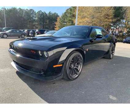 2023 Dodge Challenger R/T Scat Pack Widebody is a Black 2023 Dodge Challenger R/T Scat Pack Coupe in Wake Forest NC