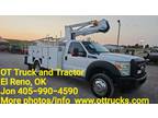 2012 Ford F-550 40 FT Work Height ETI Bucket Truck Non Insulated