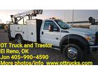 2015 Ford F-550 7000lb Crane PTO Air Mechanics Service Truck