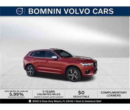 2019 Volvo XC60 Hybrid T8 R-Design is a Red 2019 Volvo XC60 T8 R-Design Hybrid in Miami FL