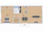 Bennington Station Apartments - 1 Bedroom 1 Bath Floor Plan