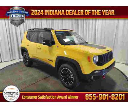2023 Jeep Renegade Trailhawk is a Yellow 2023 Jeep Renegade Trailhawk SUV in Fort Wayne IN