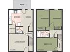Cambridge Commons - 3-Bed, 1-1/2-Bath, Townhome