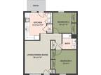 Meadows Apartments - 2-Bedroom, 1-Bath Garden