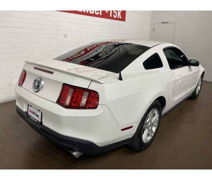 2012 Ford Mustang V6 is a White 2012 Ford Mustang V6 Coupe in Chandler AZ
