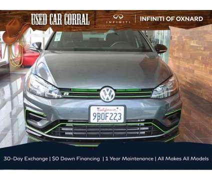 2019 Volkswagen Golf R DCC &amp; Navigation 4Motion is a Grey 2019 Volkswagen Golf R Car for Sale in Oxnard CA