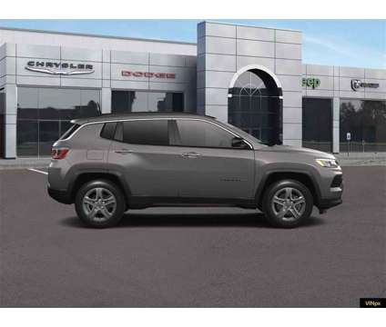 2023 Jeep Compass Latitude is a Grey 2023 Jeep Compass Latitude SUV in Walled Lake MI