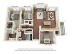 Ashlynn Ridge 55+ Apartments - Three Bedrooms - C1
