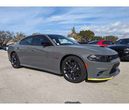 2023 Dodge Charger R/T Scat Pack is a Grey 2023 Dodge Charger R/T Scat Pack Sedan in Naples FL