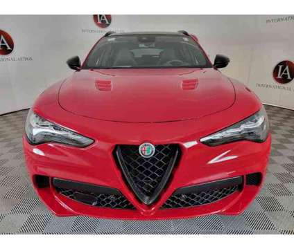 2024 Alfa Romeo Stelvio Quadrifoglio is a Red 2024 Alfa Romeo Stelvio Quadrifoglio SUV in Milwaukee WI