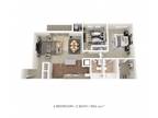 Tamarron Apartment Homes - Two Bedroom 2 Bath - 950 sqft
