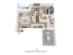 Chateau Des Lions Apartment Homes - One Bedroom-821 sqft