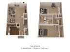 Arbors of Battle Creek Apartments and Townhomes - Two Bedroom 2.5 Bath - 1,310