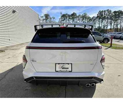 2024 Hyundai Kona N Line is a White 2024 Hyundai Kona SUV in Gainesville FL
