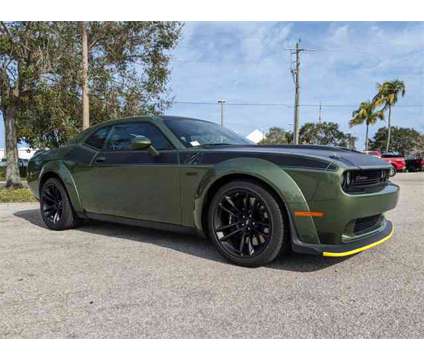 2023 Dodge Challenger R/T Scat Pack Widebody is a Green 2023 Dodge Challenger R/T Scat Pack Coupe in Naples FL