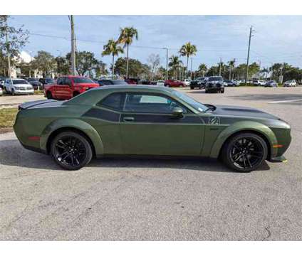 2023 Dodge Challenger R/T Scat Pack Widebody is a Green 2023 Dodge Challenger R/T Scat Pack Coupe in Naples FL