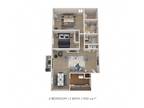 Stonegate at Devon Apartment Homes - Two Bedroom 2 Bath - 1,100 sqft