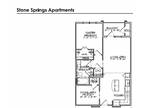 Stone Springs Apartments - One Bedroom