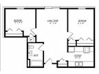 Cedar Grove Court Apartments - Two Bedroom 738 Sq. Feet