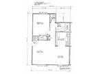 Aldercrest Apartments - 1 Bedroom Floor Plan