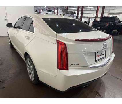 2014 Cadillac ATS 3.6L Luxury is a White 2014 Cadillac ATS 3.6L Luxury Sedan in Chandler AZ
