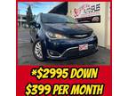 $2995 Down & *$399 a Month on this Family Mover 2018 Chrysler Pacifica