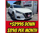 $2995 Down *$389 a Month on this Awesome 2020 Toyota Altima SR 4dr Sedan!!!