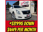 $3995 Down & *$449 a Month on this Sporty 2017 Cadillac XTS Premium Luxury 4