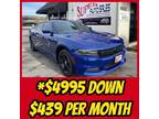 $4995 Down *$439 Per Month on this Sporty 2020 Dodge Charger SXT PLUS 4-Door