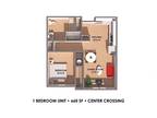 Center Crossing - 1 Bedroom