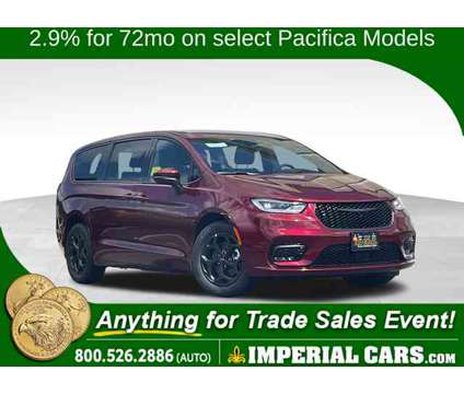 2023 Chrysler Pacifica Hybrid Touring L is a Red 2023 Chrysler Pacifica Hybrid Touring L Hybrid in Mendon MA
